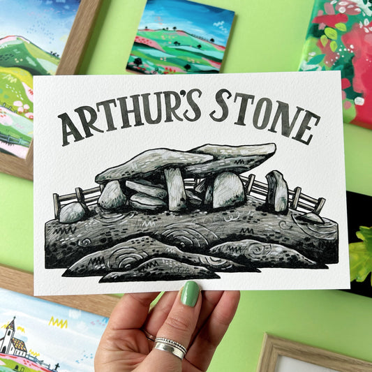 Arthur's Stone Print