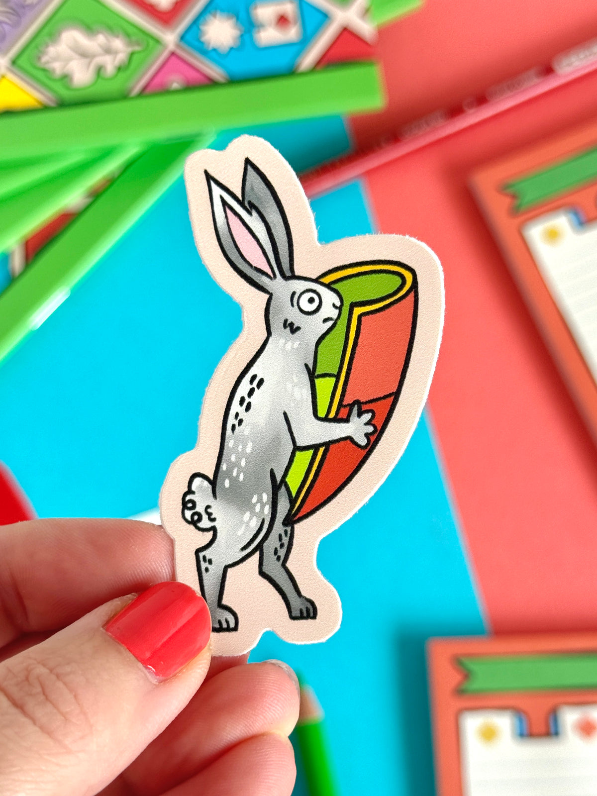 Medieval Bunnies Sticker Set