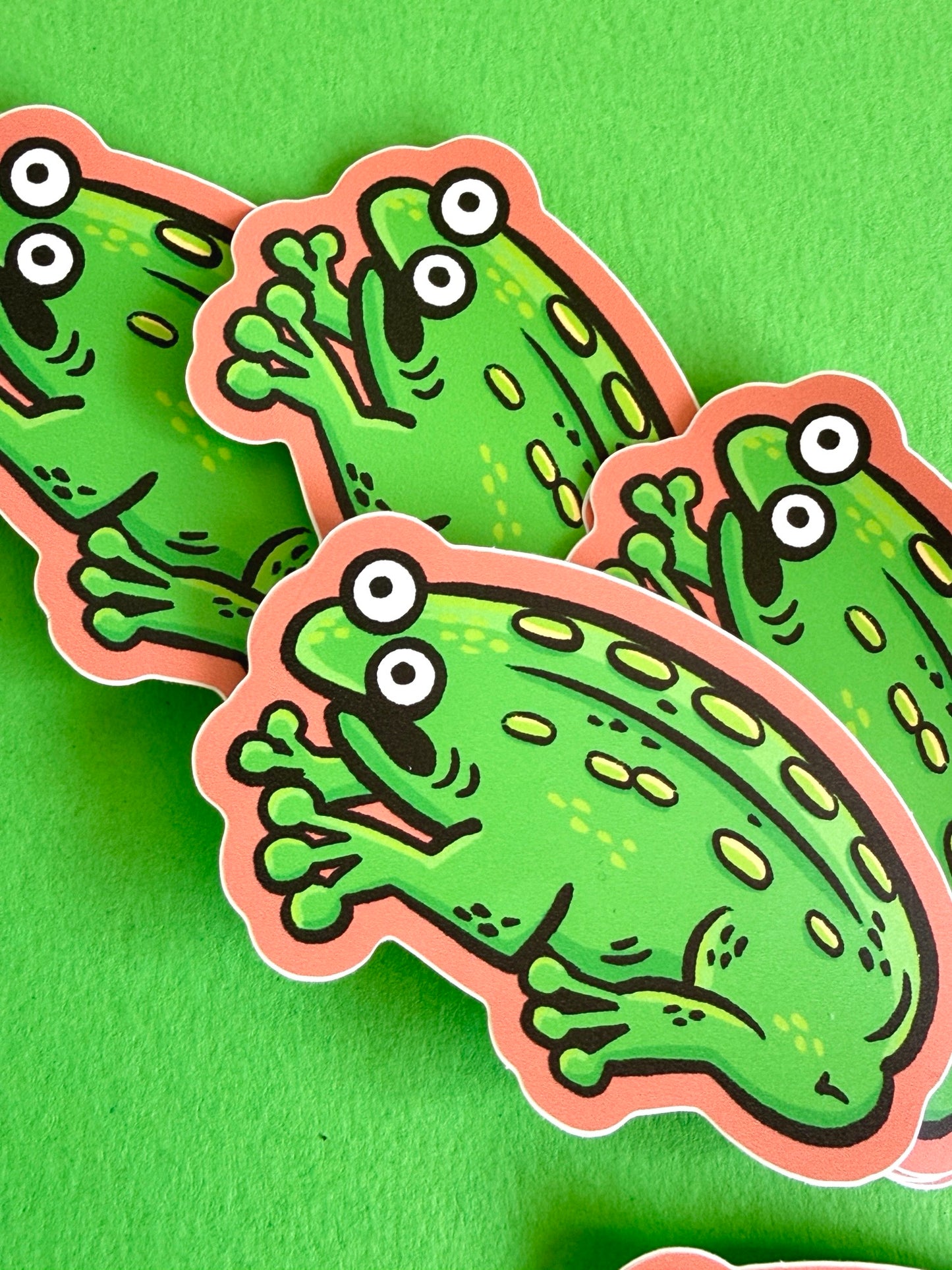 Medieval Frog Sticker