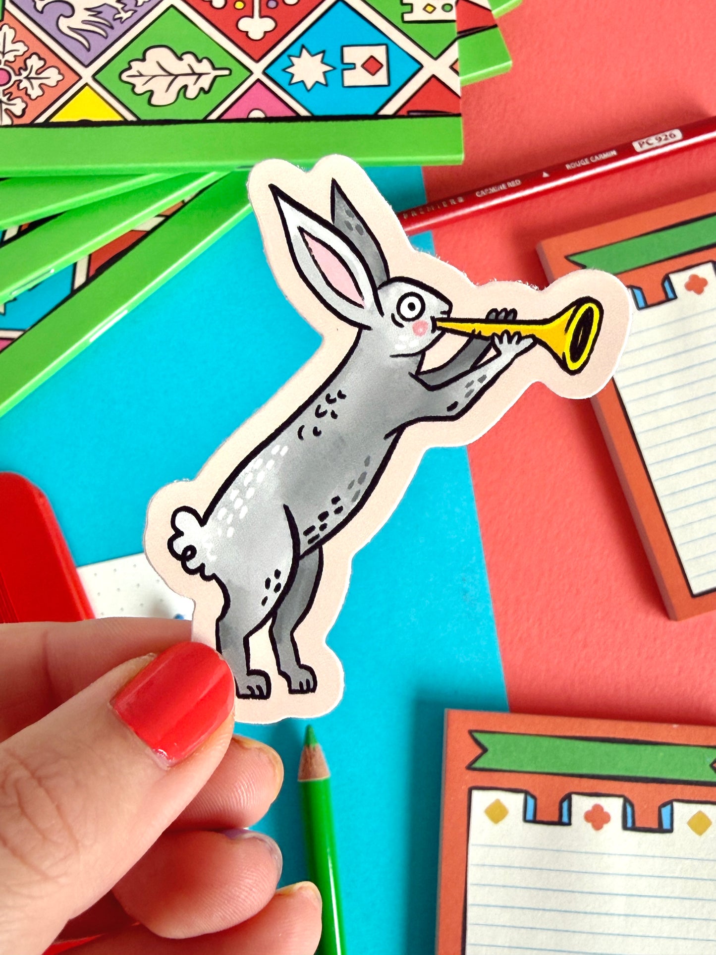 Medieval Bunnies Sticker Set