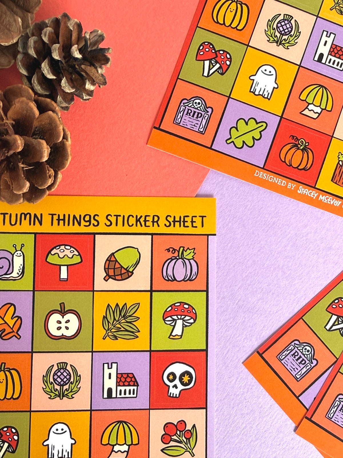 Autumn Things Sticker Sheet