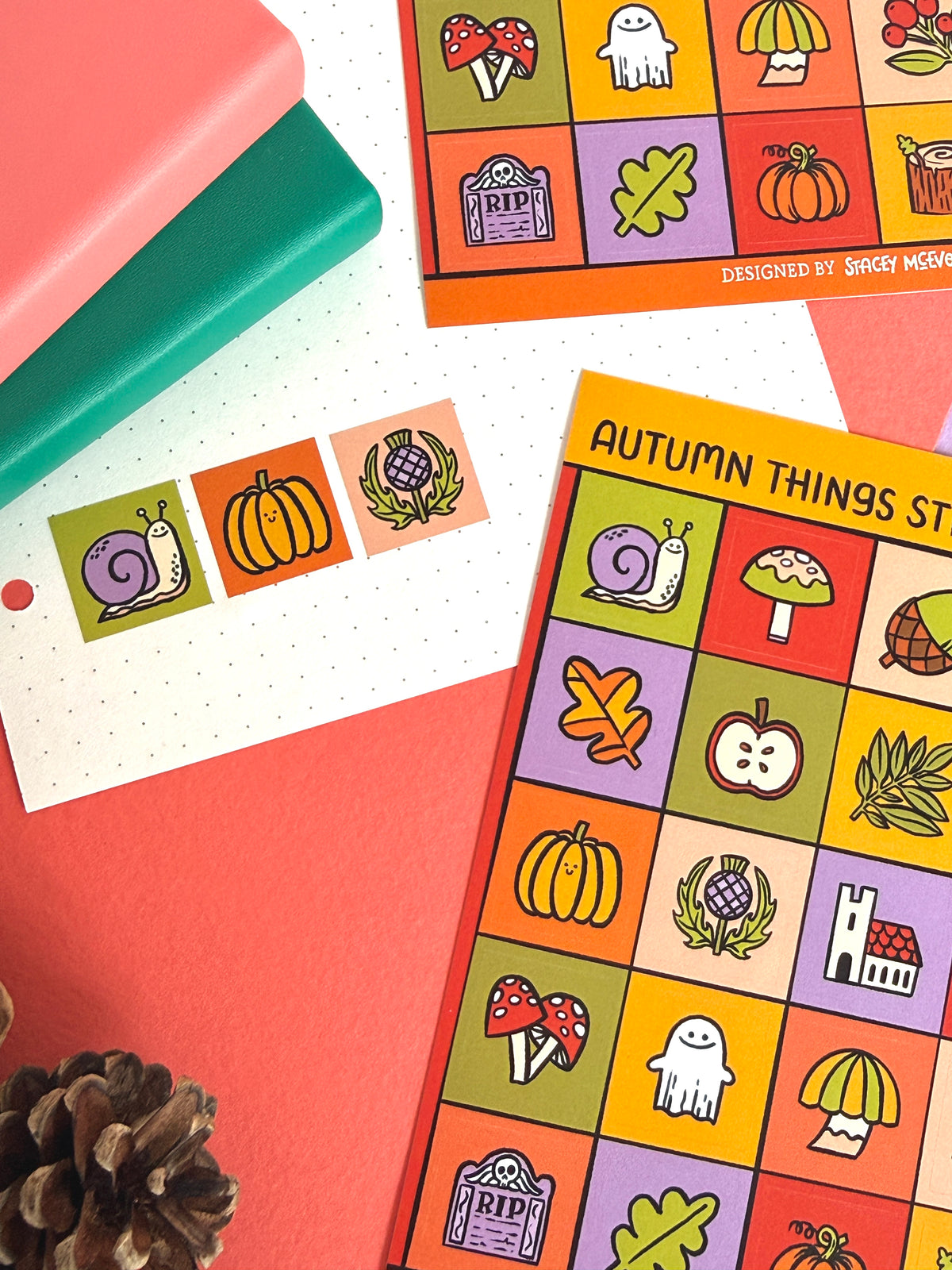 Autumn Things Sticker Sheet