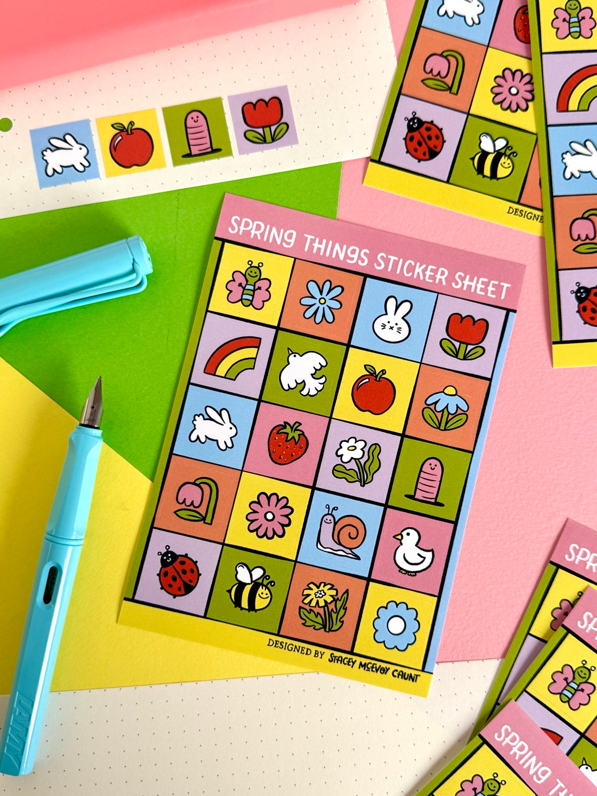 Spring Things Sticker Sheet