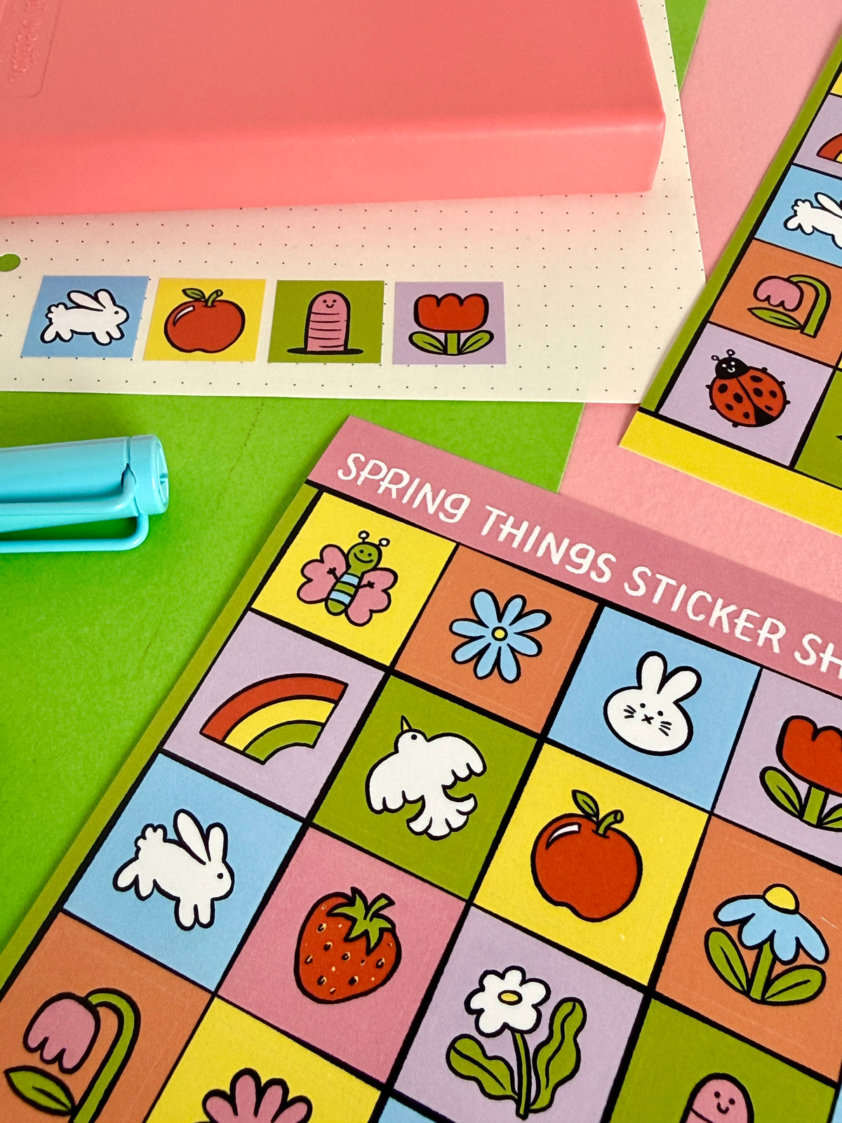 Spring Things Sticker Sheet