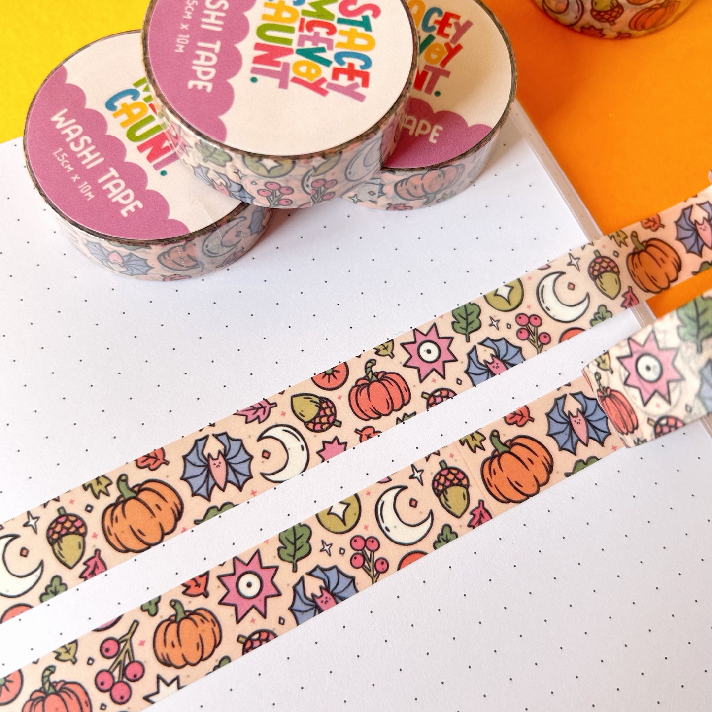 Autumn Pumpkin Washi Tape