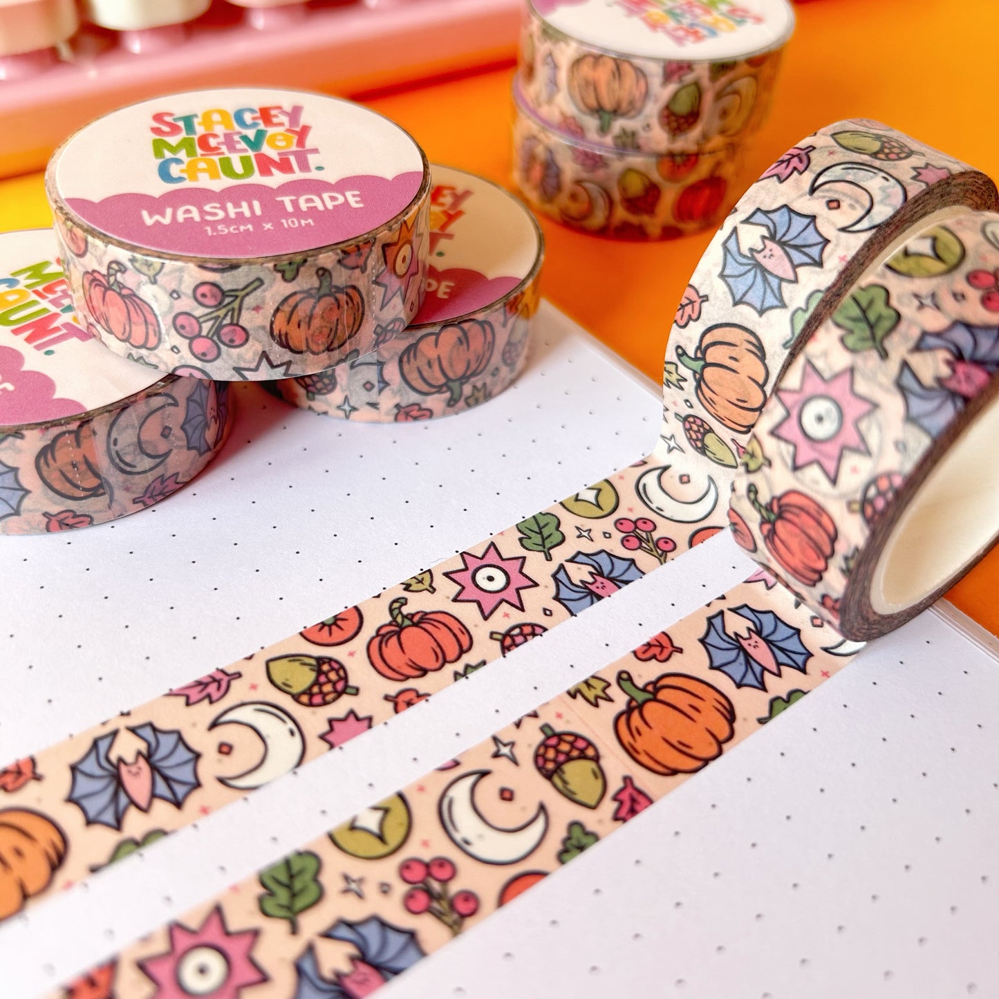 Autumn Pumpkin Washi Tape