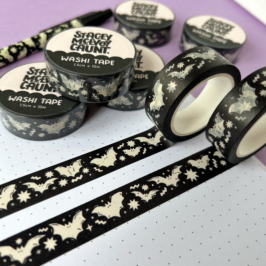 Bats Washi Tape