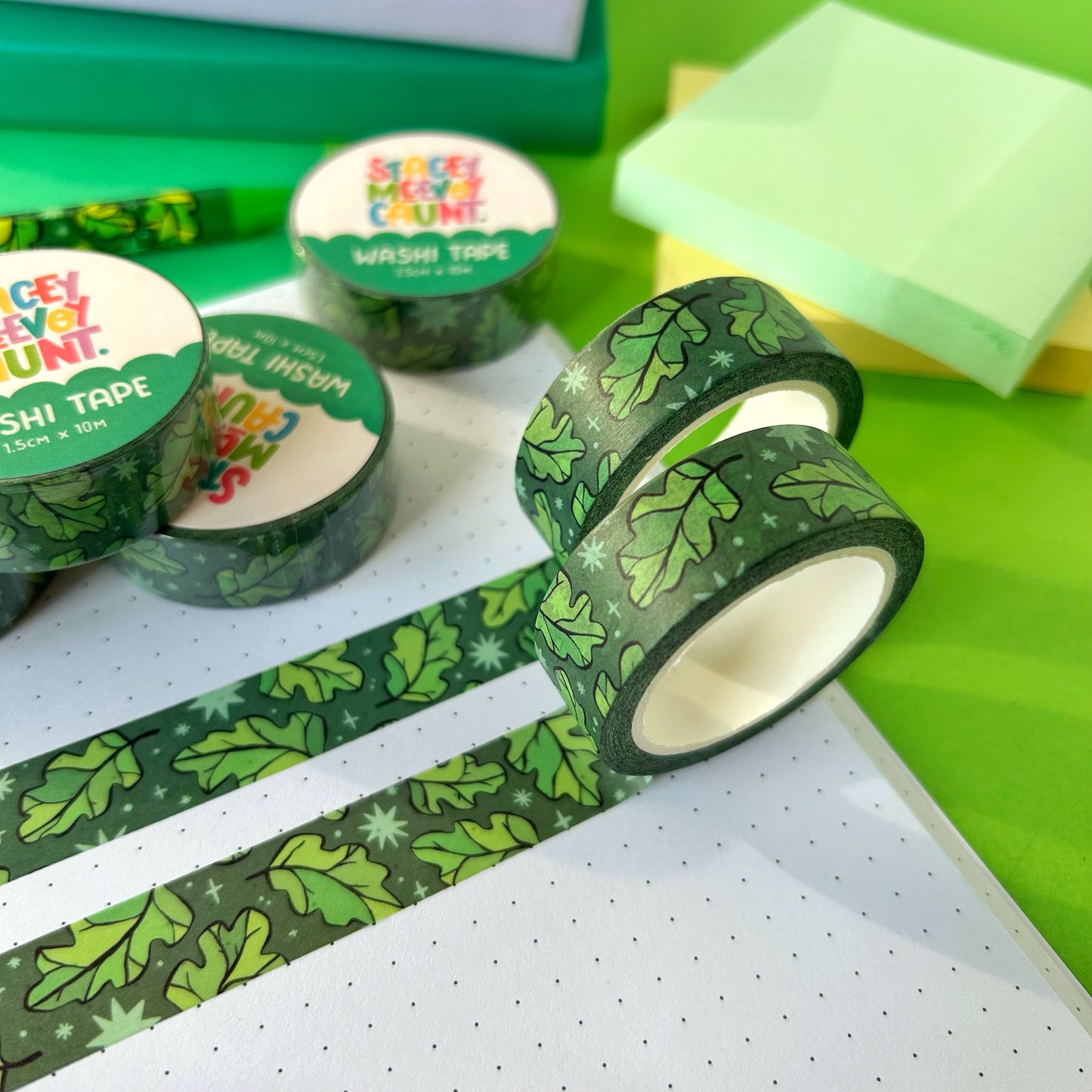 Oak Leaves Washi Tape