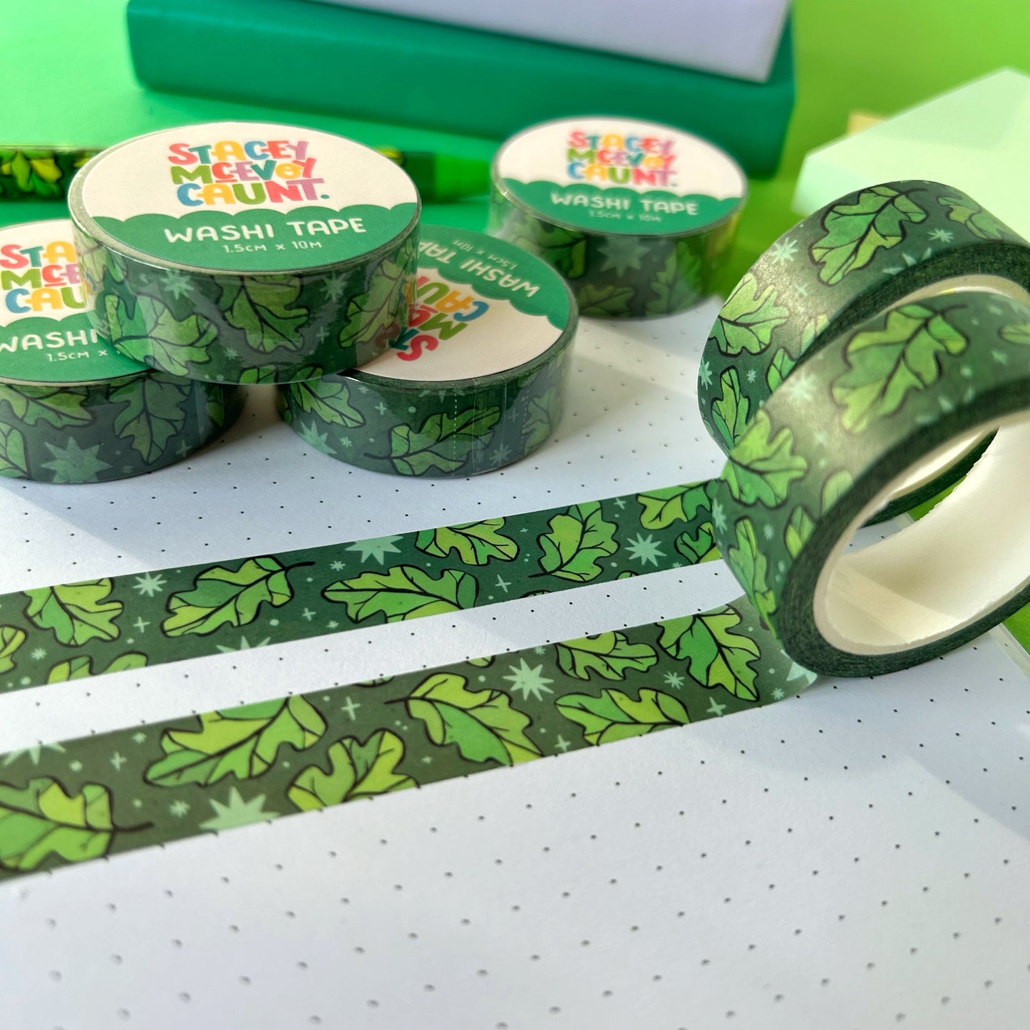 Oak Leaves Washi Tape