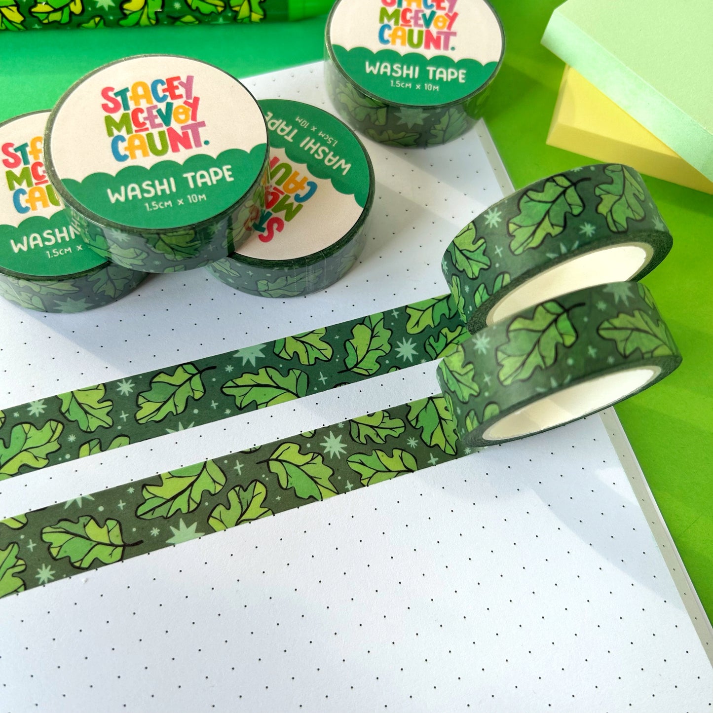 Oak Leaves Washi Tape