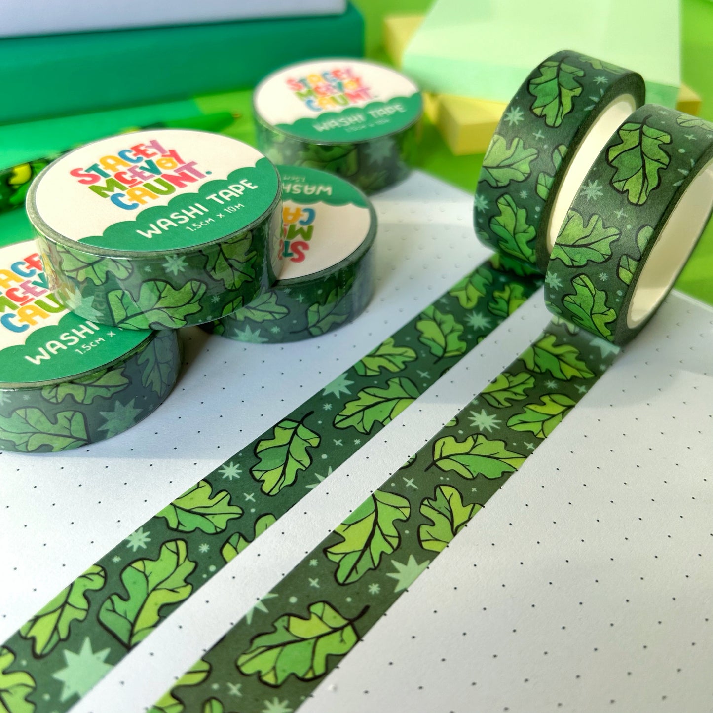 Oak Leaves Washi Tape