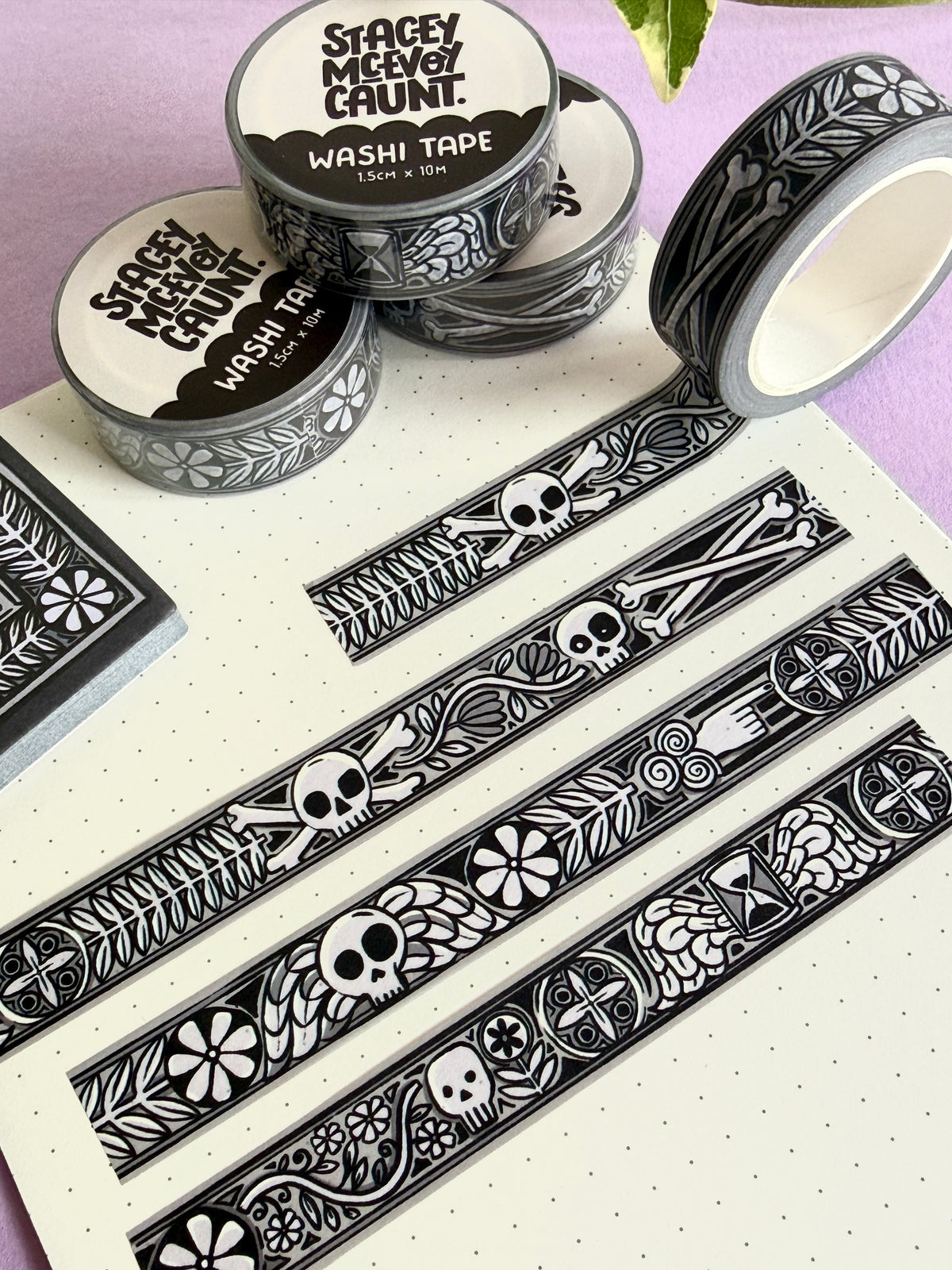 Gravestone Washi Tape