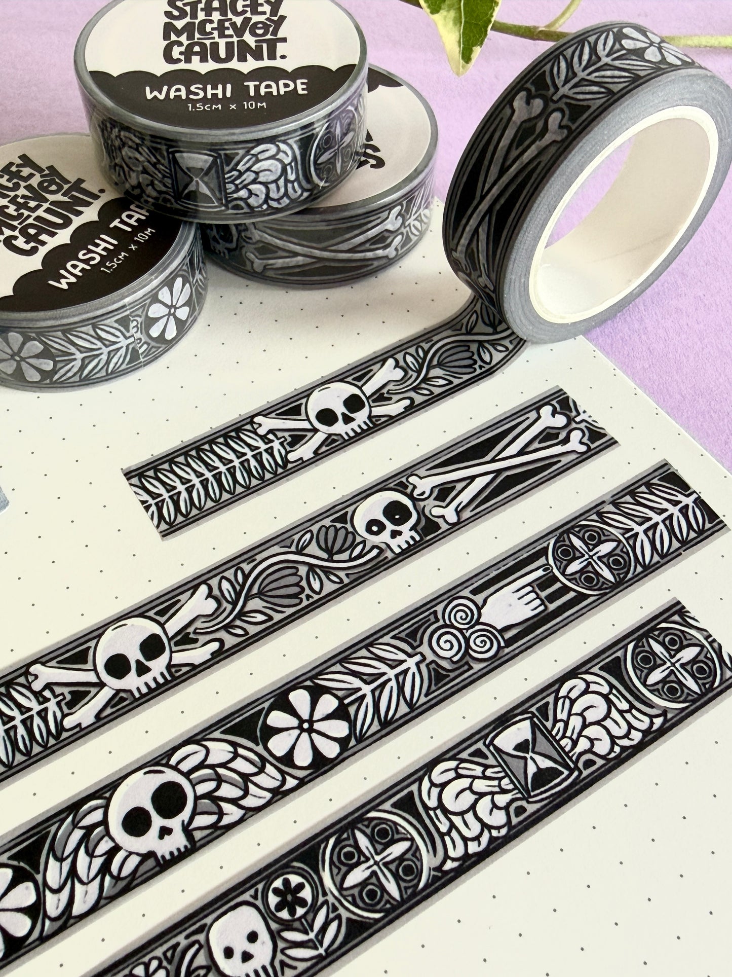 Gravestone Washi Tape