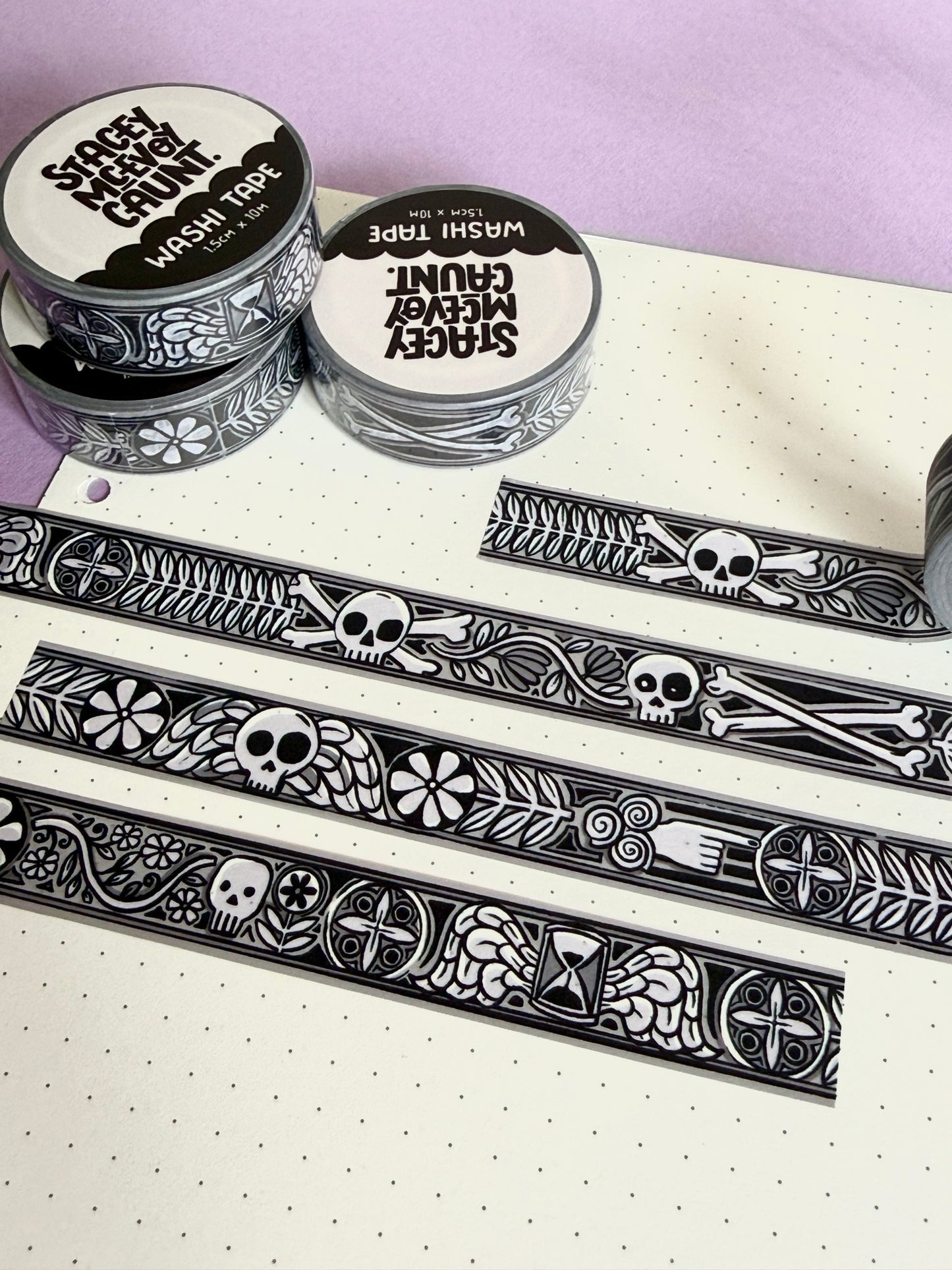 Gravestone Washi Tape