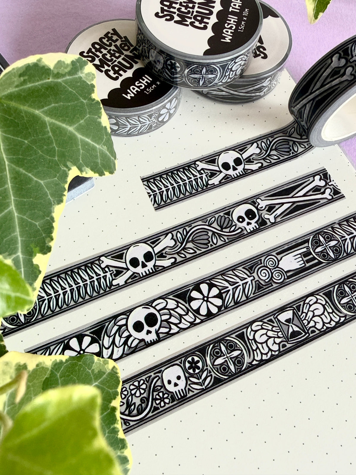 Gravestone Washi Tape