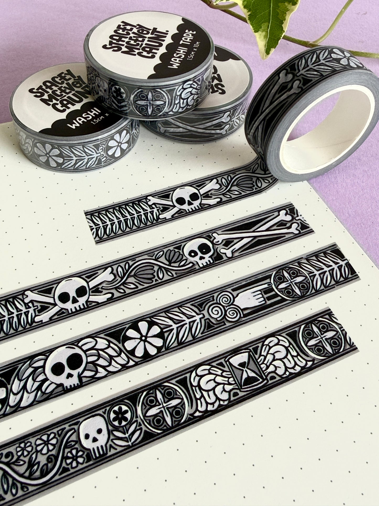 Gravestone Washi Tape