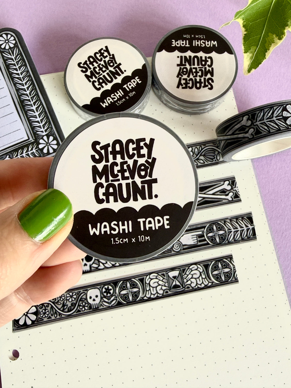 Gravestone Washi Tape