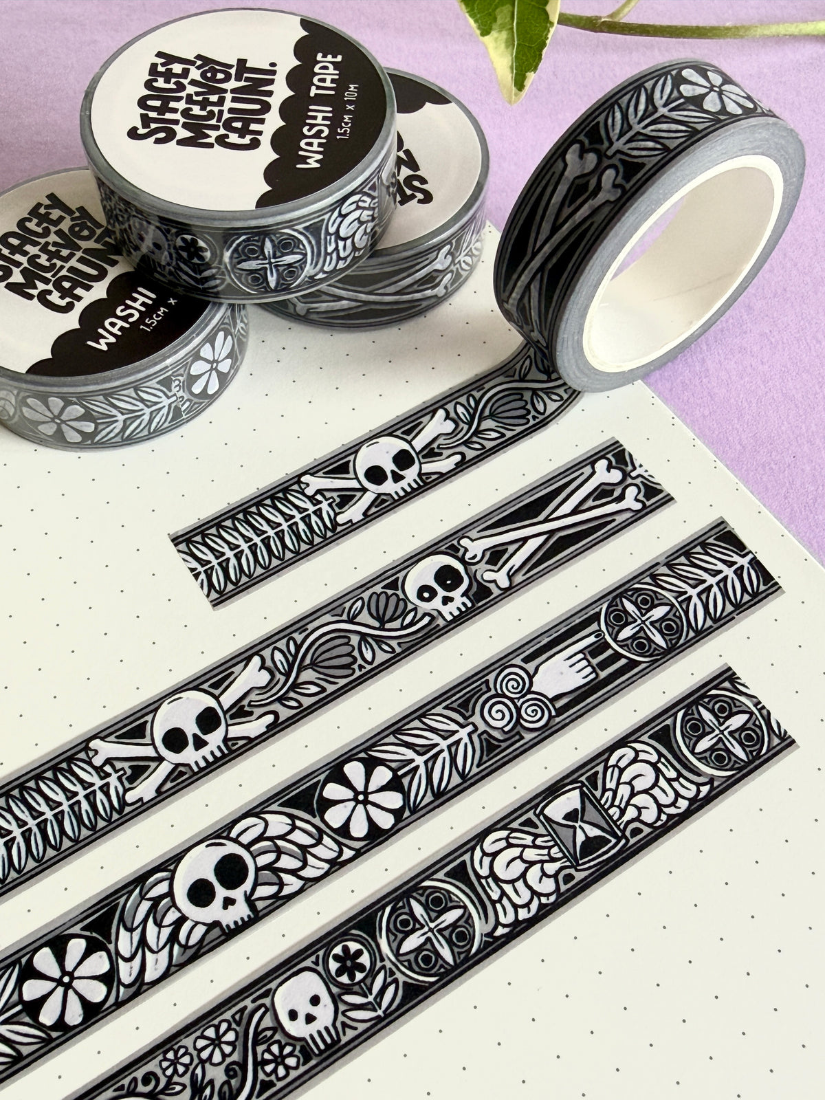 Gravestone Washi Tape