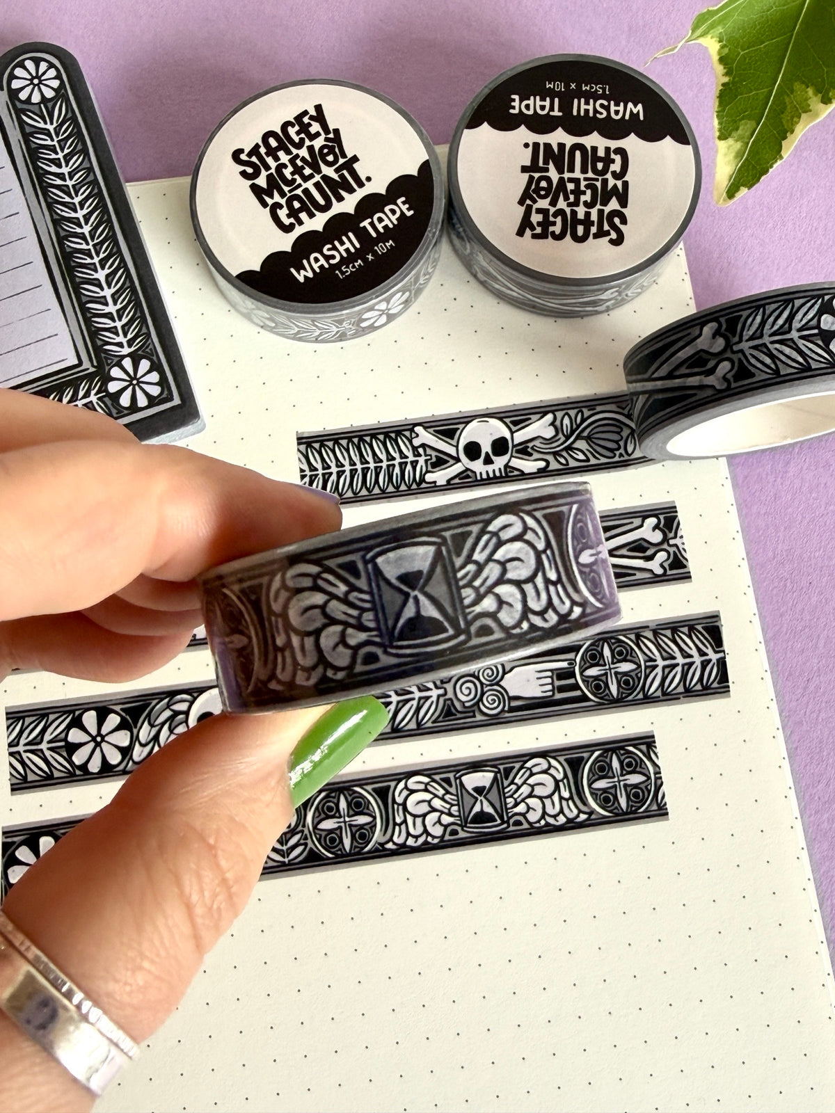 Gravestone Washi Tape