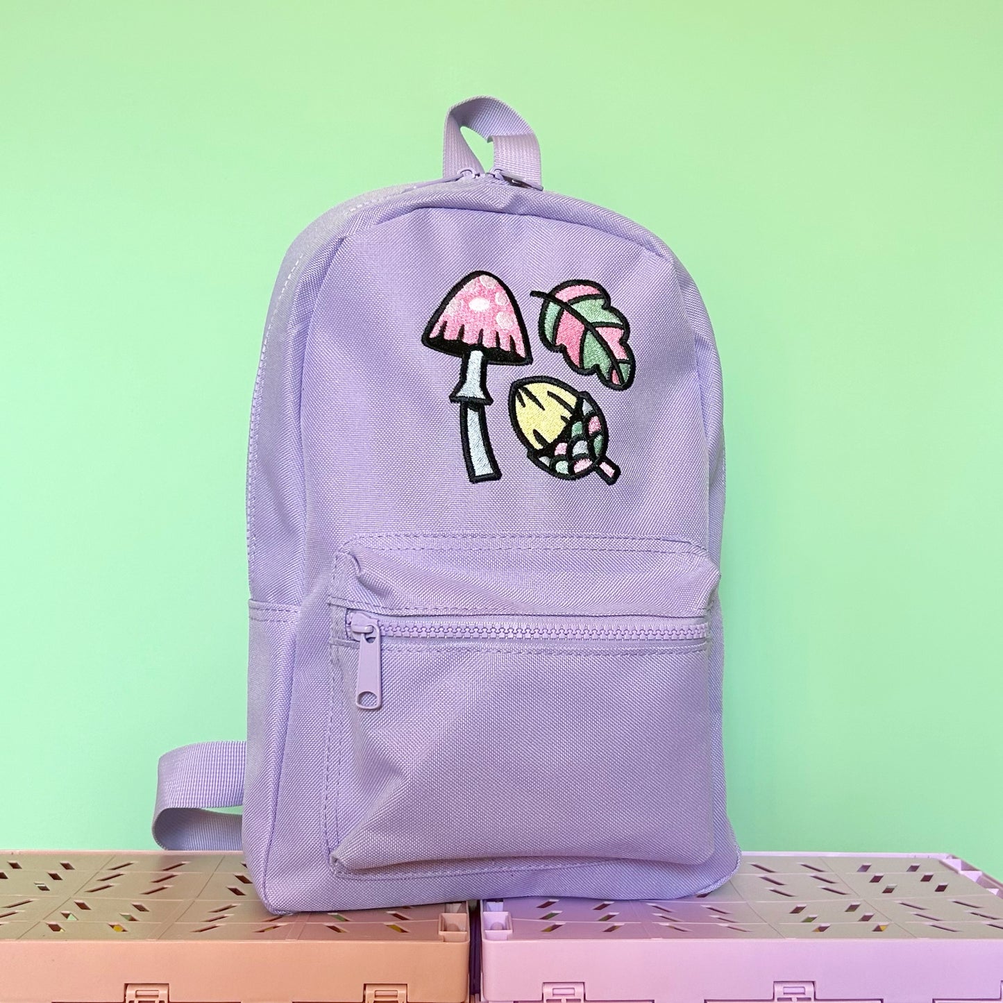 Lilac Mushroom Backpack