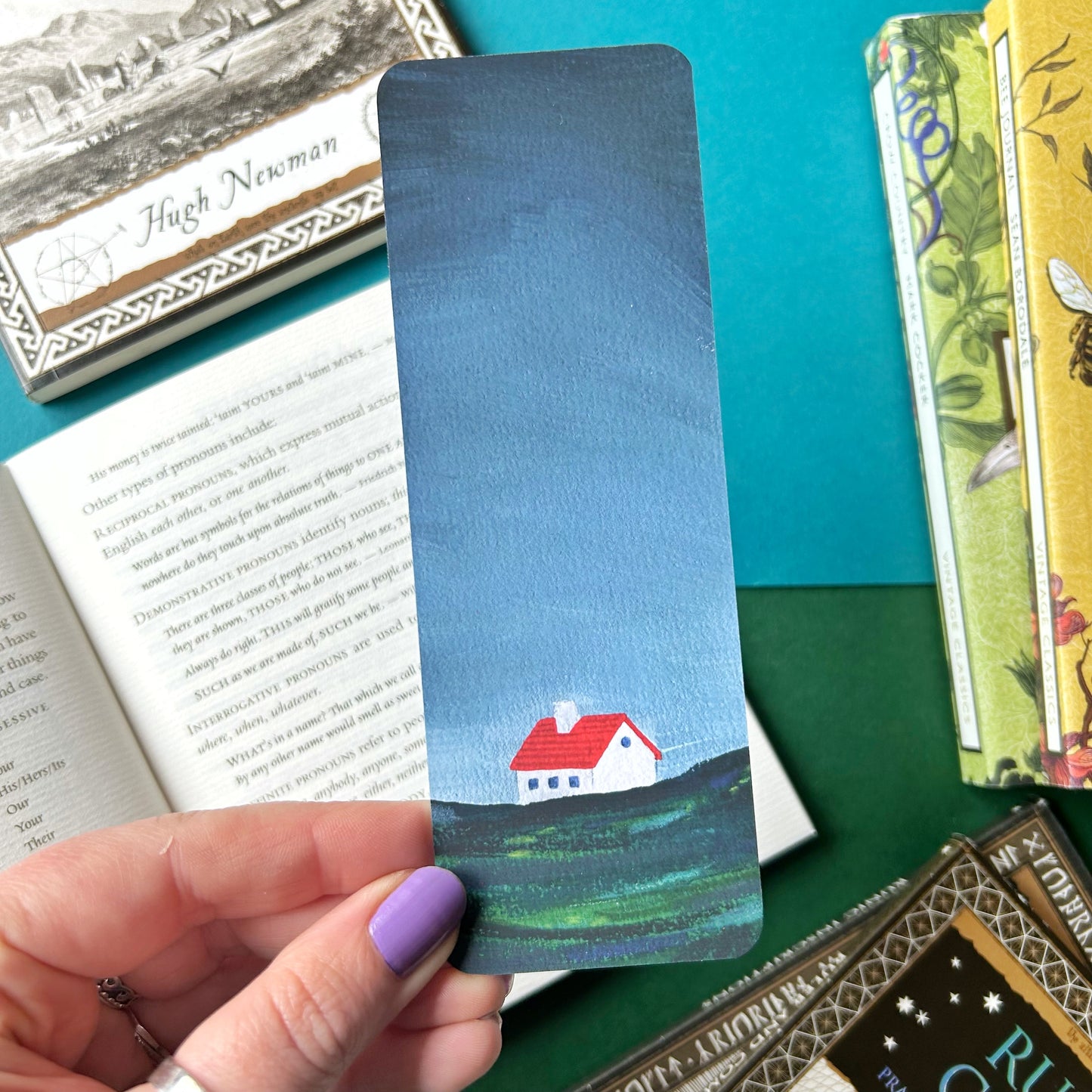 Red Cottage Bookmark