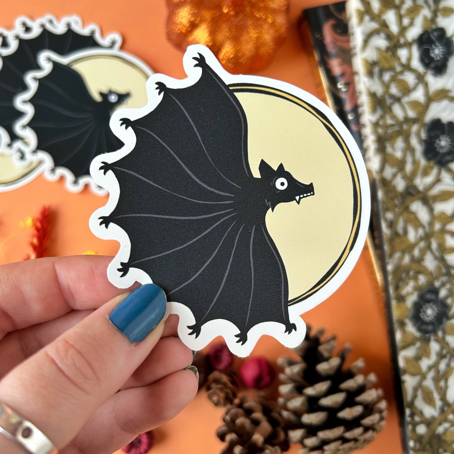 Medieval Bat Sticker