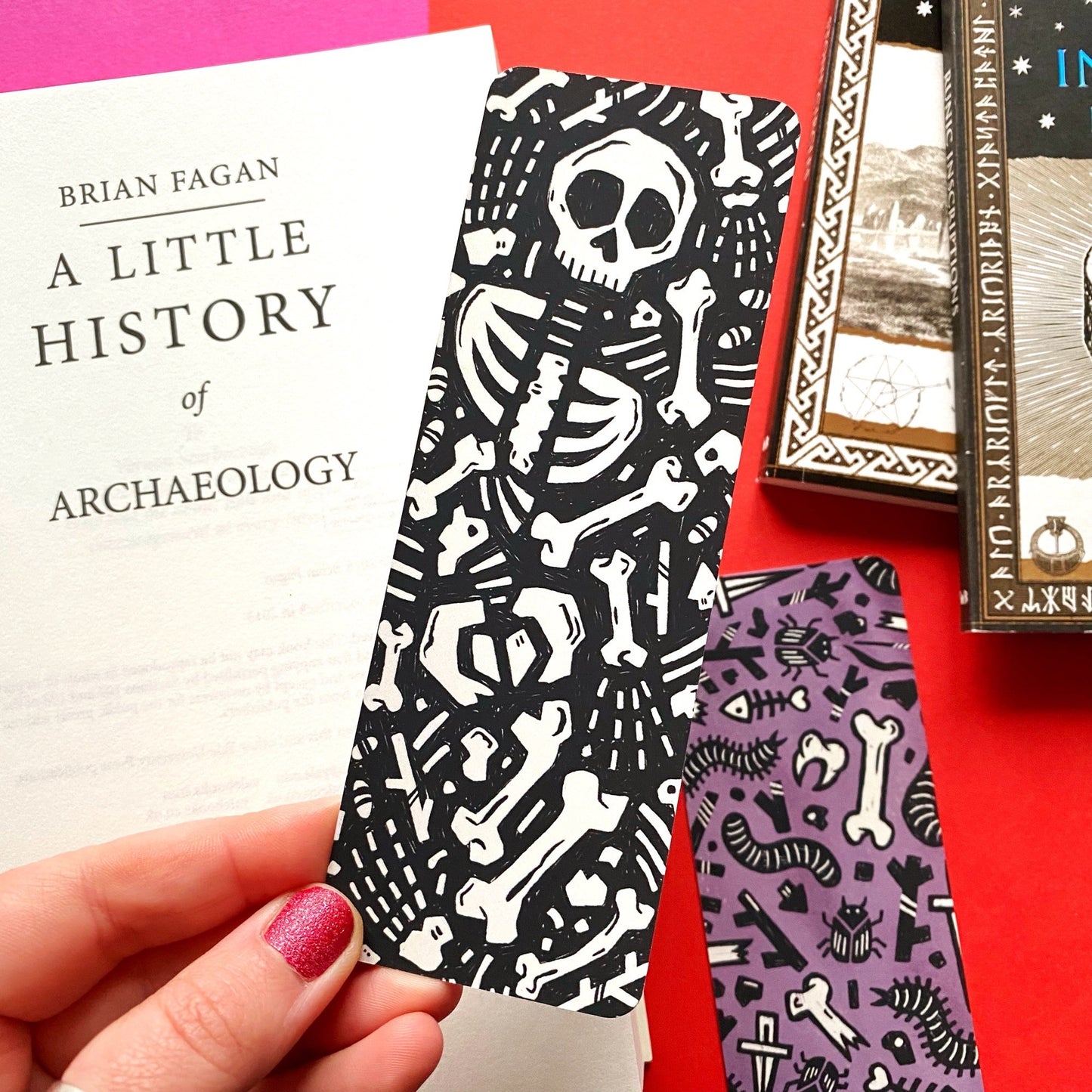 Archeology Skeleton Bookmark