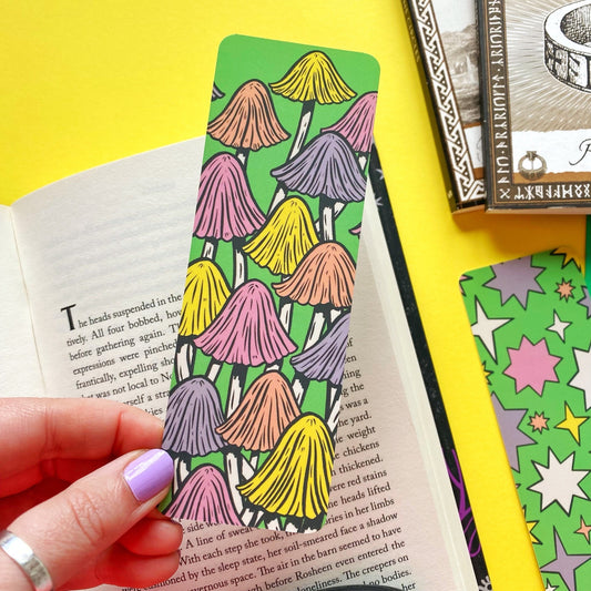 Pastel Mushroom Bookmark