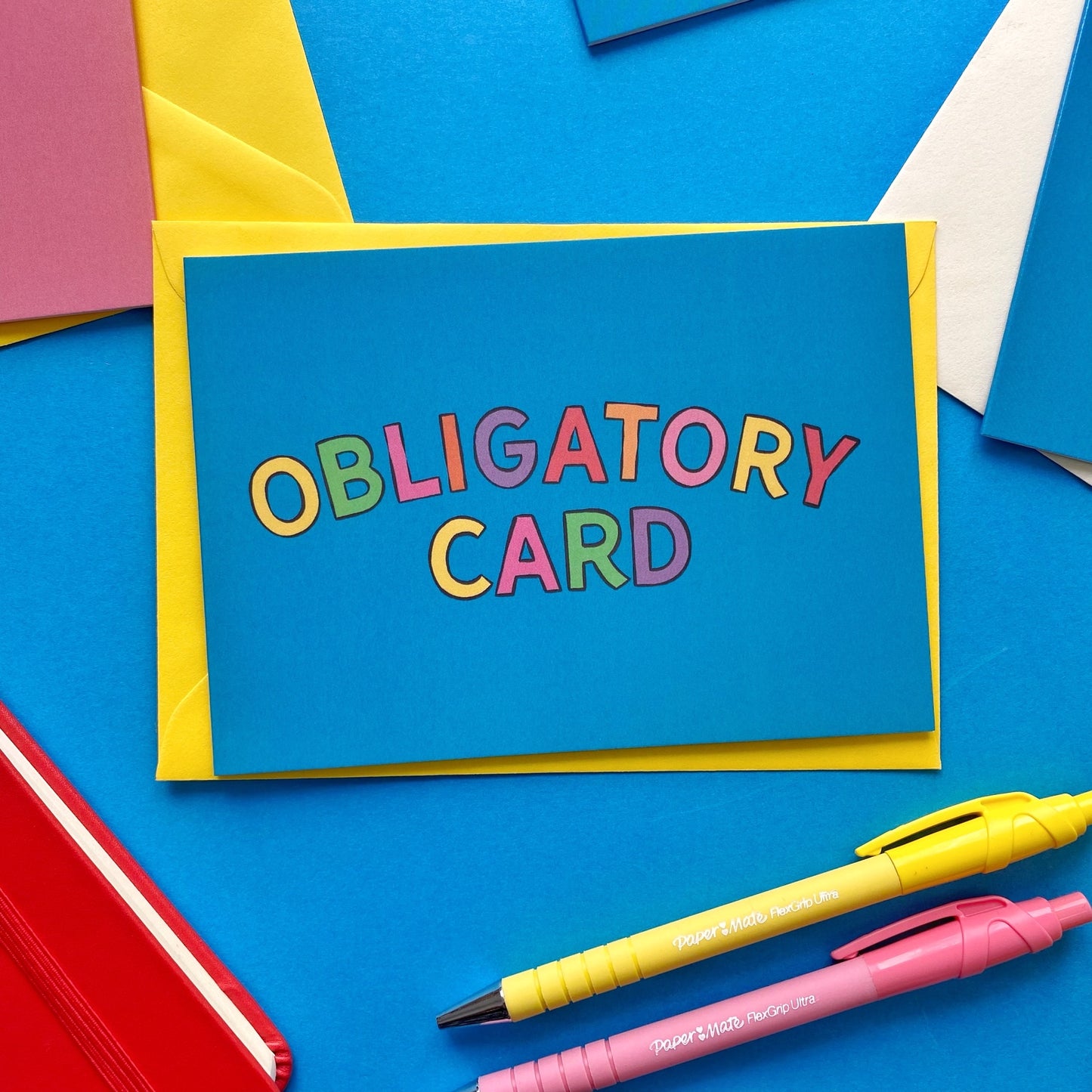 Blue Obligatory Card