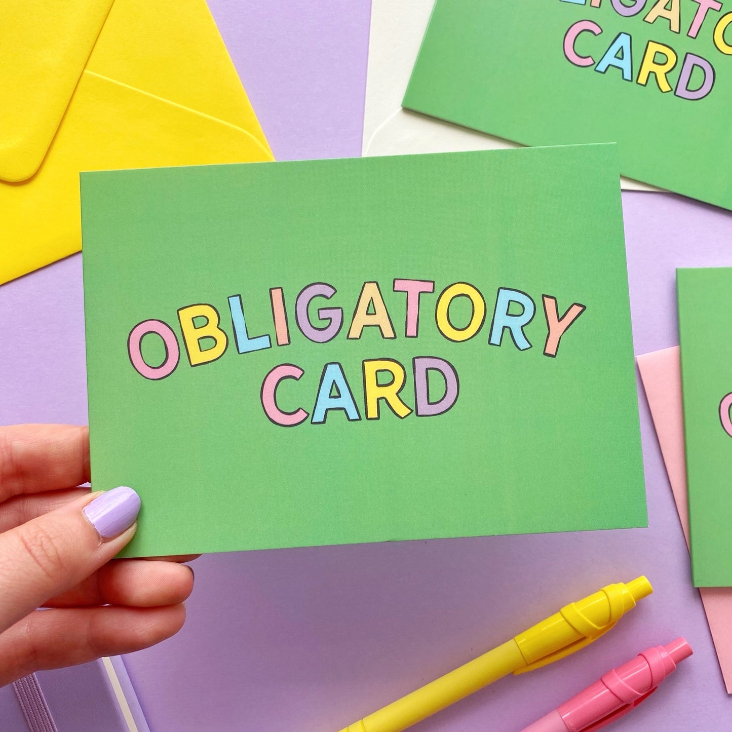 Green Obligatory Card