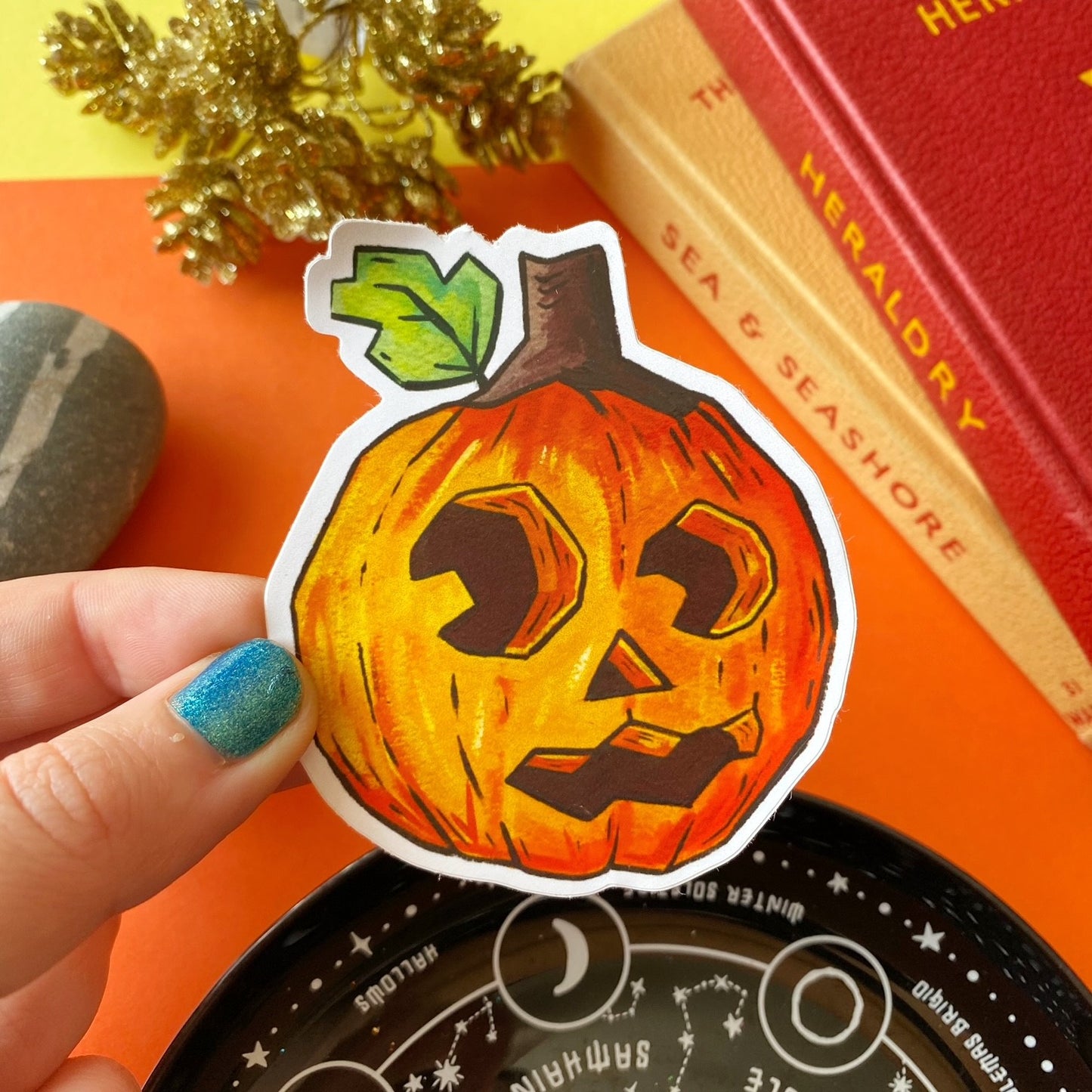 Cute Pumpkin Sticker
