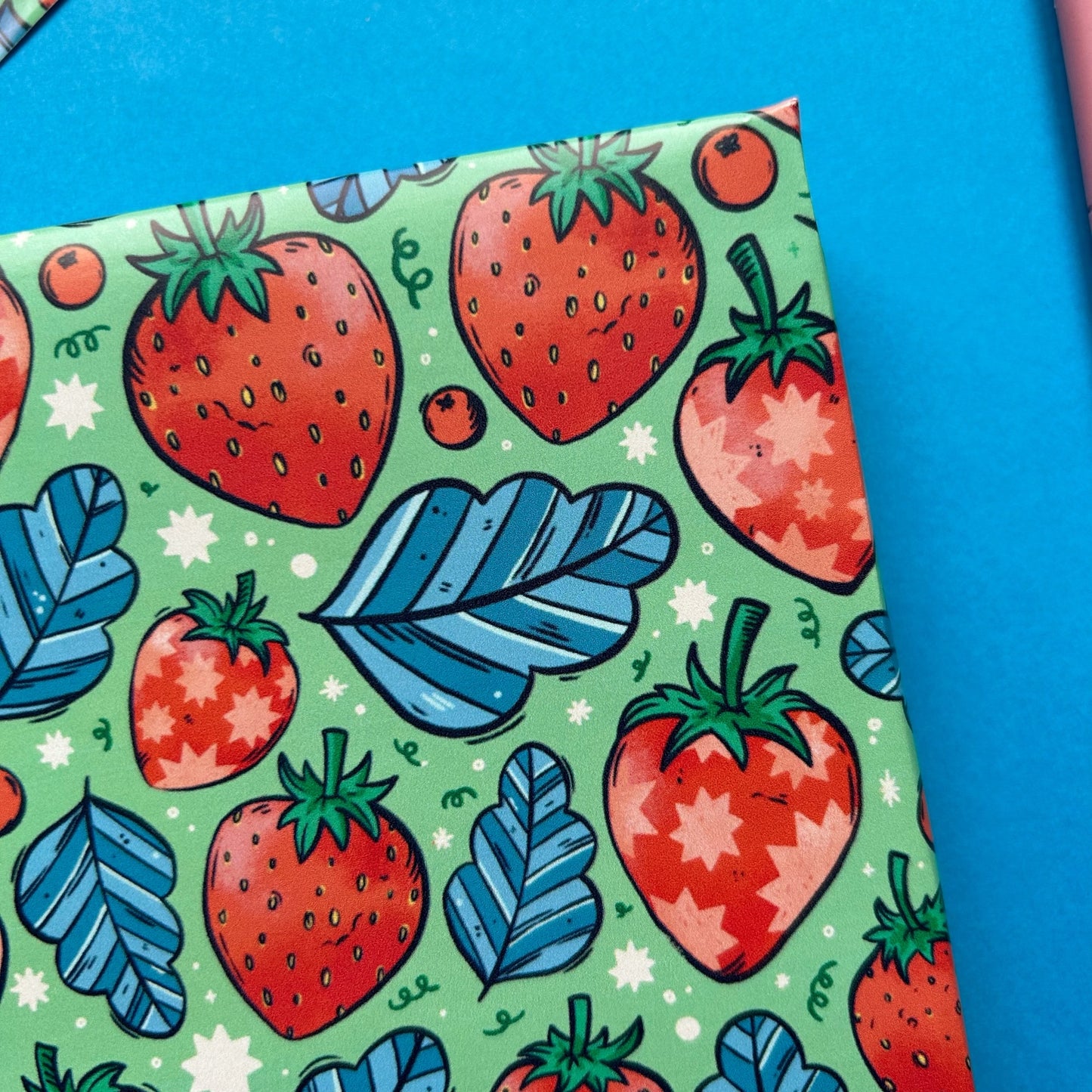 Strawberry Gift Wrap