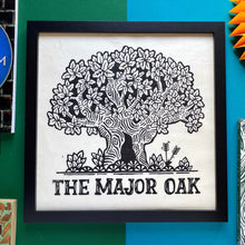 Major Oak Lino Print