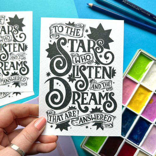 Stars and Dreams Postcard
